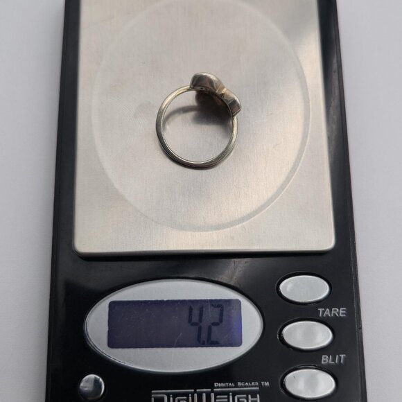 Size 8 Sterling Silver Pavement Cubic Zirconia Butterfly Ring A4034 - Picture 9 of 9